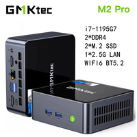 GMKtec M2 pro Mini PC Intel Core i7-1195G7 11th Gen Windows 11 32GB DDR4 500GB NVMe SSD WiFi6 BT5.2 Desktop Gamer Computer