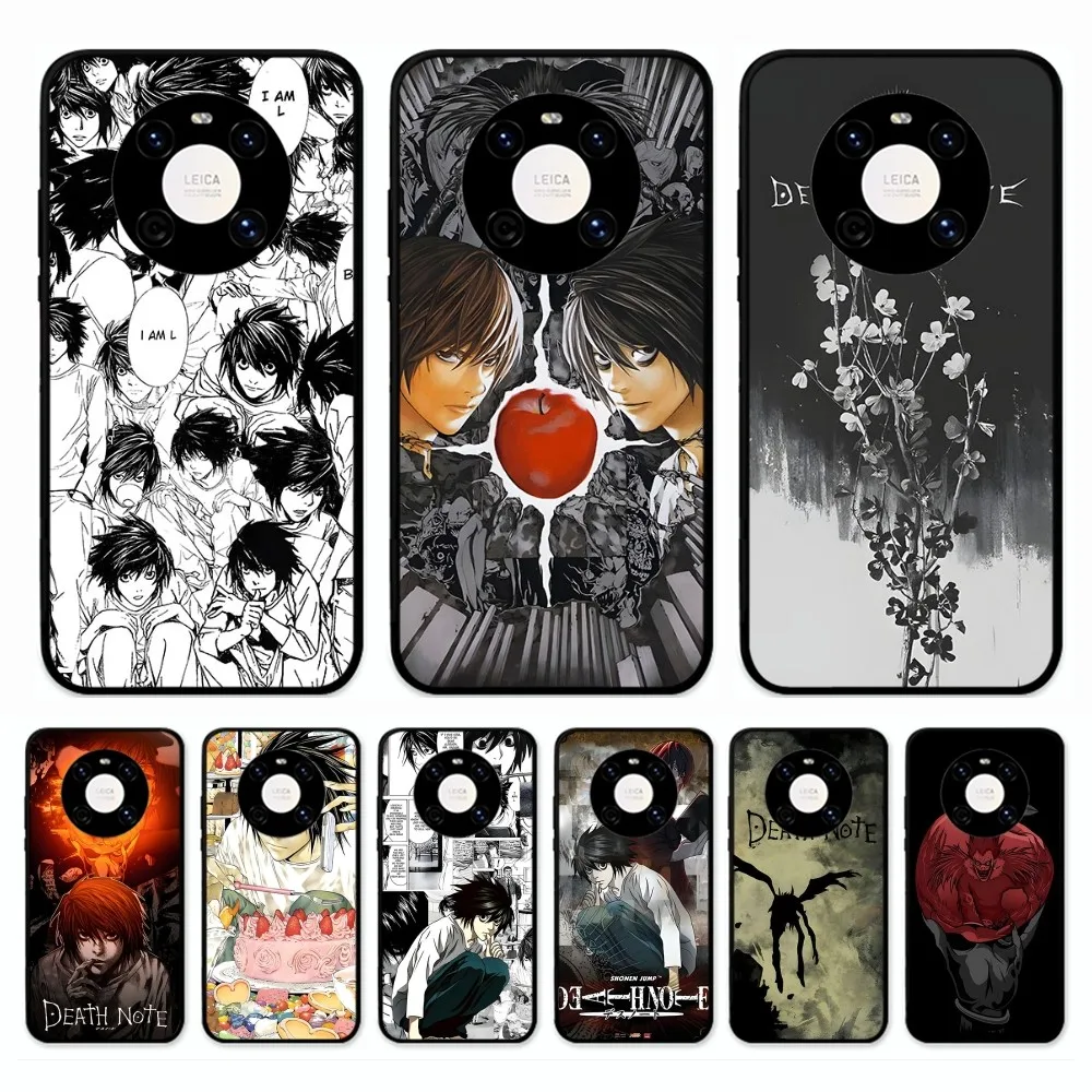 Death Note Yagami Light L Lawliet Phone Case For Huawei Mate 10 20 30 40 50 Lite Pro Nova 3 3i 5 6 SE 7 Pro 7SE