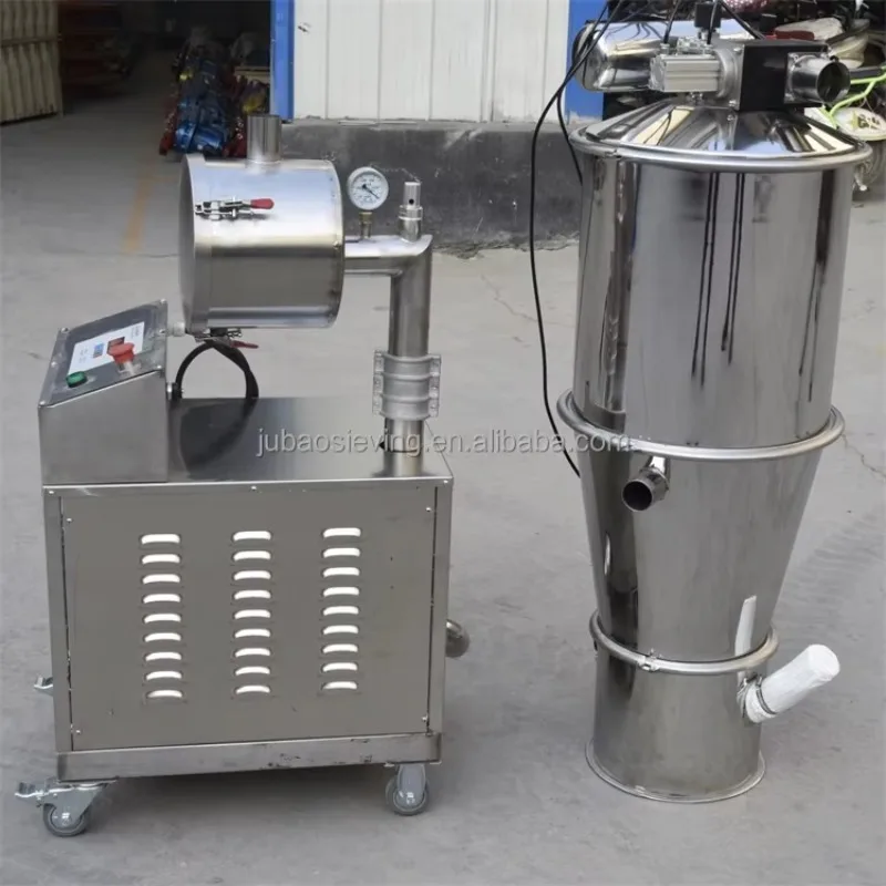 Customized High-Quality Food-Grade Stainless Steel Rice Or Wheat Mill Hopper with Vacuum Conveyor for Kitchen