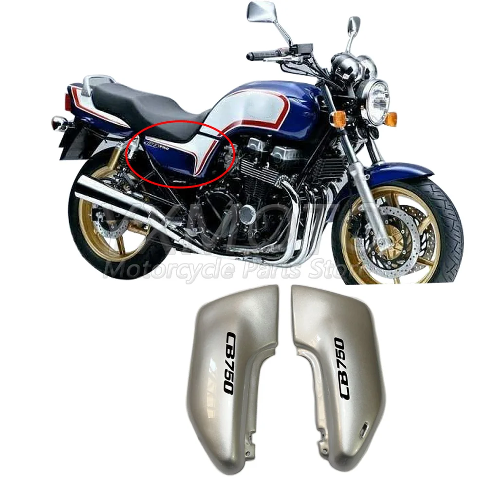 Manual compression molding abs material side cover left and right panel fit for HONDA CB750 cb 750 side fairing accessorie