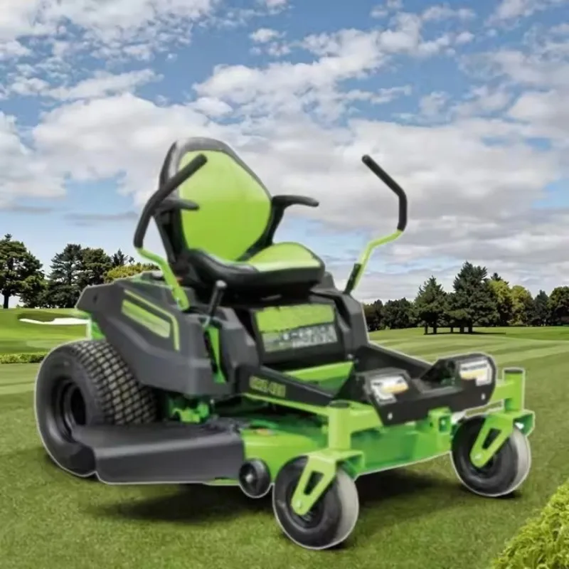 Elektromäher ohne Drehung mit Multifunktions-Rasenschneider und Fahrradtyp