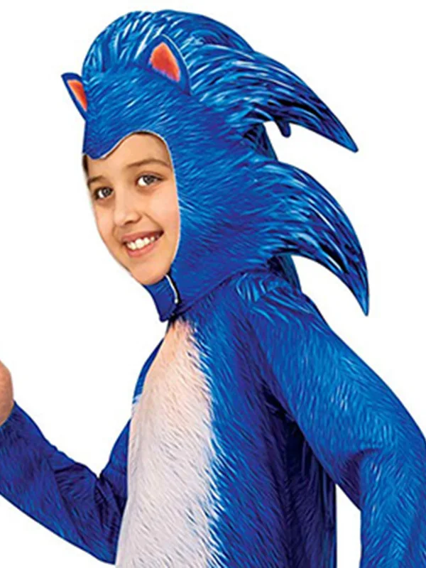 Kostium na Halloween, przebranie cosplay, super szybki Sonic, występ, tradycyjny chiński kostium sceniczny