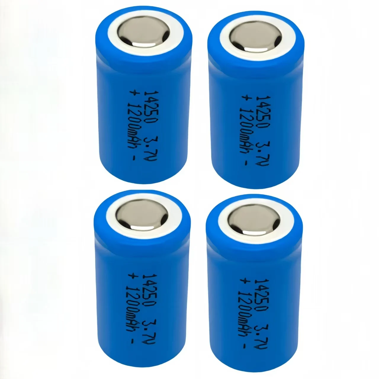 12 unids/lote 14250 batería de litio recargable LS14250 ER14250H 1/2-R6 1/2 AA 1200mah batería de litio recargable 3,7 V