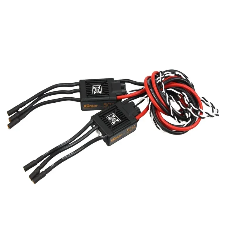 SkyDEl2pcs/Box Hobbywing XRotor Pro 50A 4-6S Brushless speed controller ESC Multi-Rotor Aircaft DIY For RC Drone Helicopter view 2