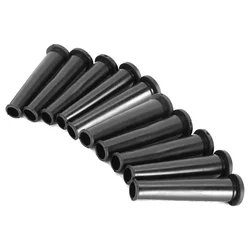 10pcs/set 9mm Black Rubber Wire Protector Cable Sleeve Boots Covers For Angle Grinder Power Cord Protective Power Tool Parts