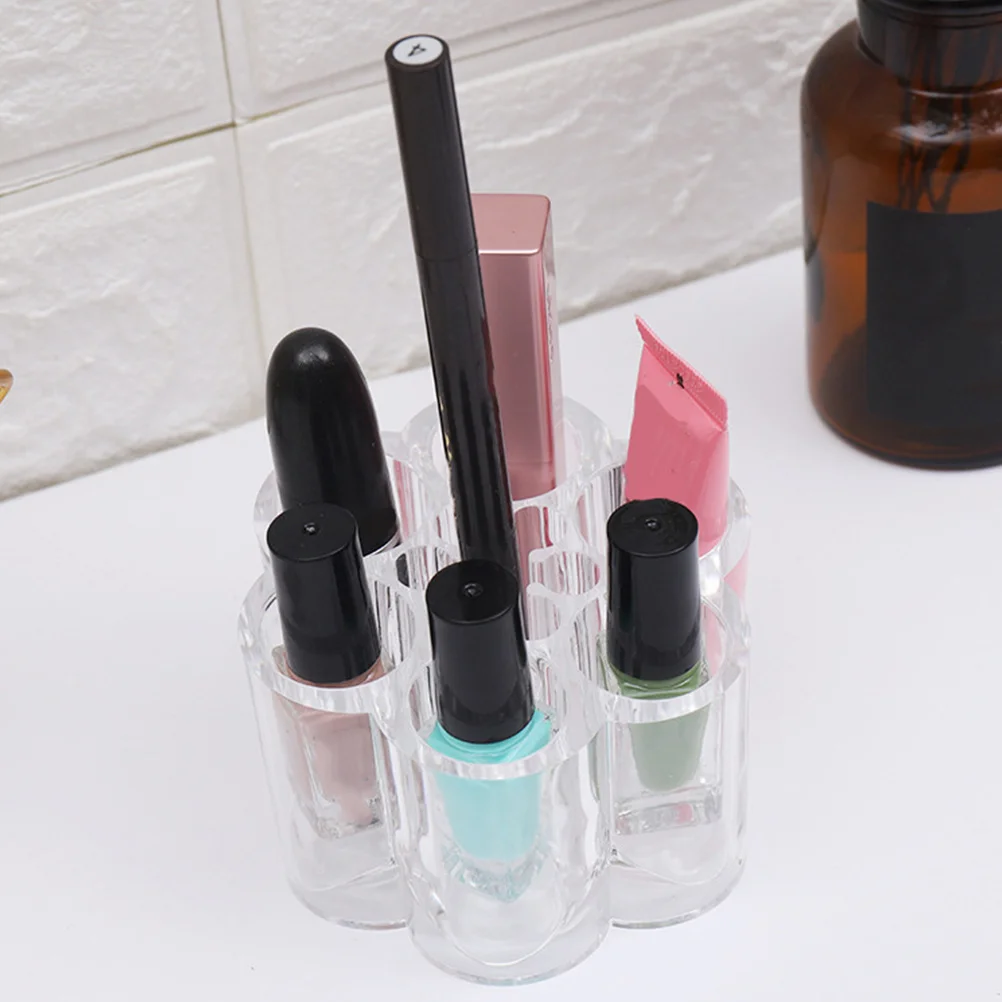 

3Pcs Storage Boxes Transparent Desktop Organizer Durable Makeup Storage Case Lipstick Eyebrow Pencil Holder Toiletries