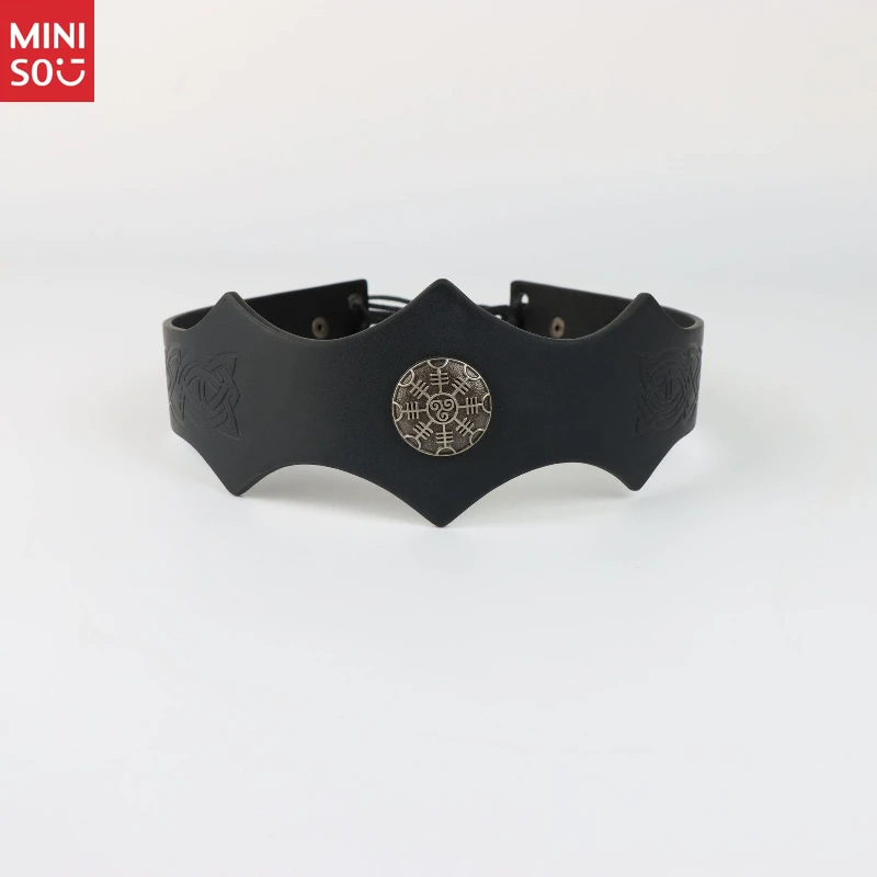 

Miniso Medieval Wavy Circlet Headpiece, Vintage Round Crown for Cosplay & LARP