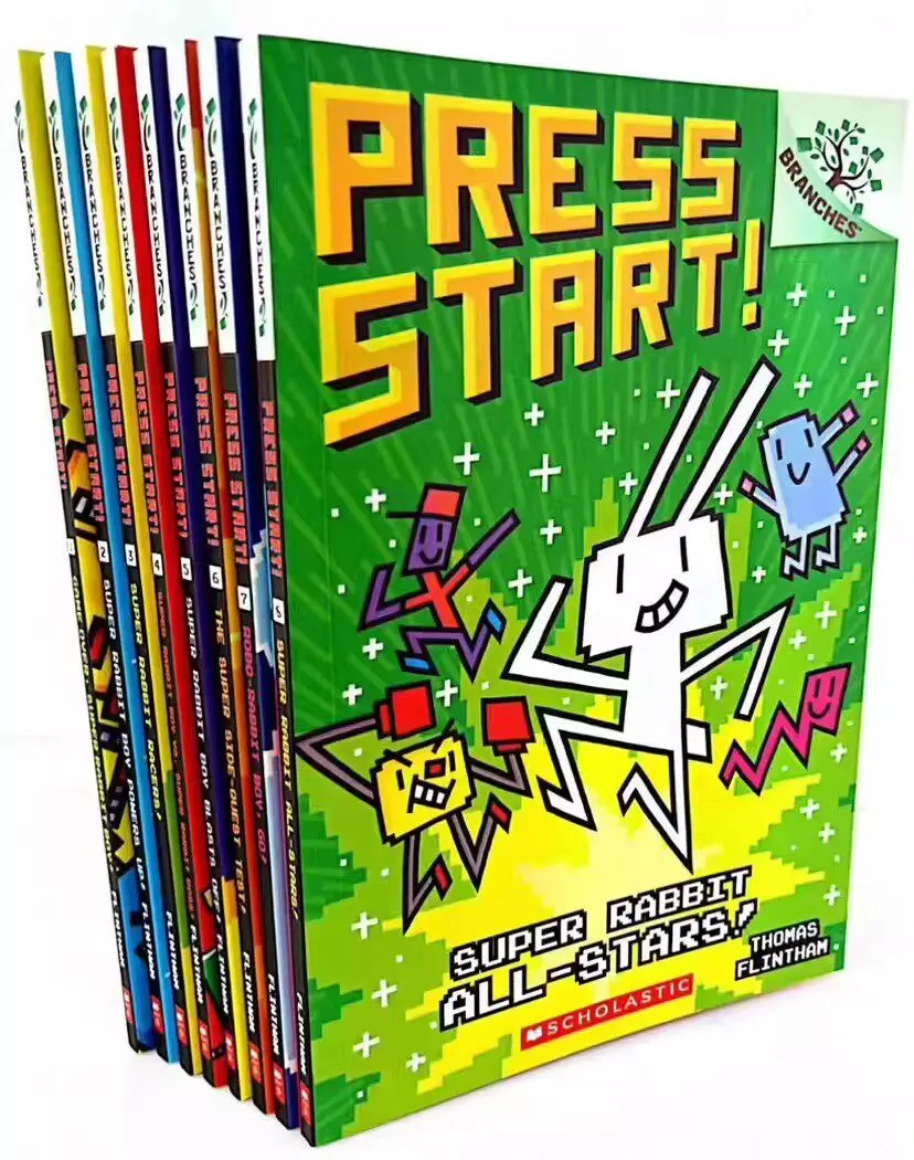 Набор из 14 книг для детей 0-6 лет: Английский язык. Серия Scholastic Branches. Детские мультфильмы-книги для чтения.