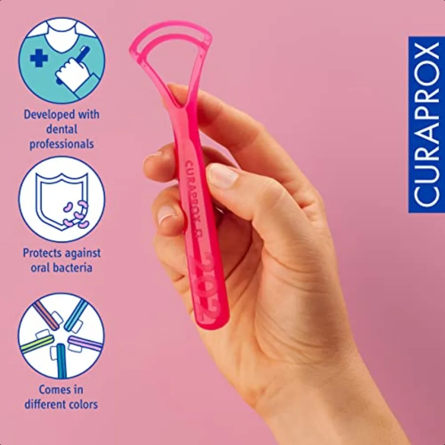 مكشطة اللسان Cura CTC 201 مع حافة واحدة لإزالة لوحة التنفس الطازج #3