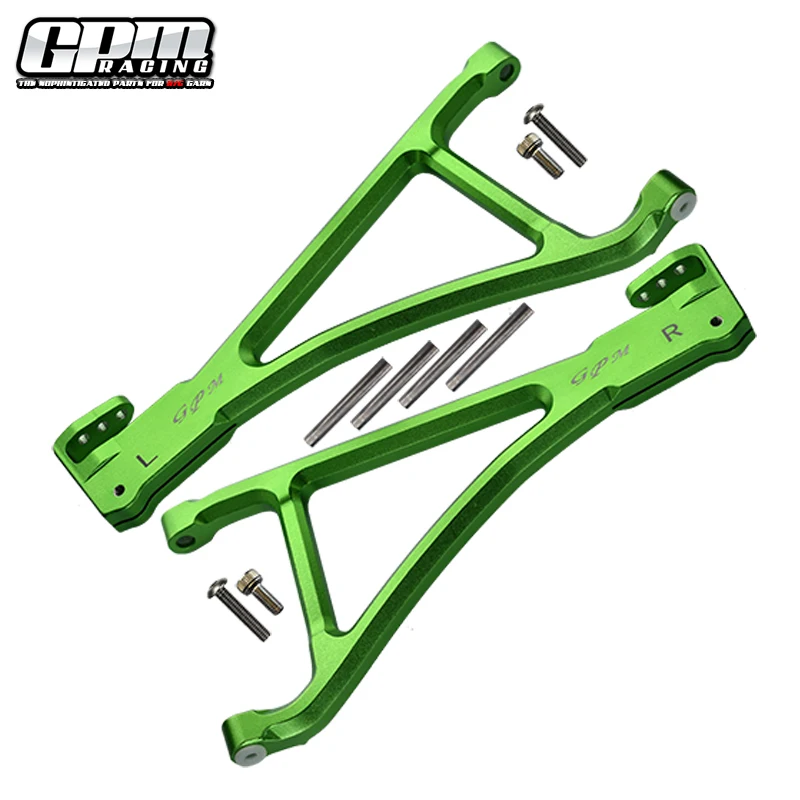 BRAZO DE SUSPENSÓN INFERIOR DELANTERO DE ALUMINIO GPM (PARA E-REVO 560871, REVO, SUMMIT)