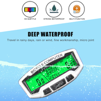 Bicycle Digital LCD Wired Computer Bike Backlight Code Table Speedometer Biking Portable Dustproof Cycling Parts for SUNDING