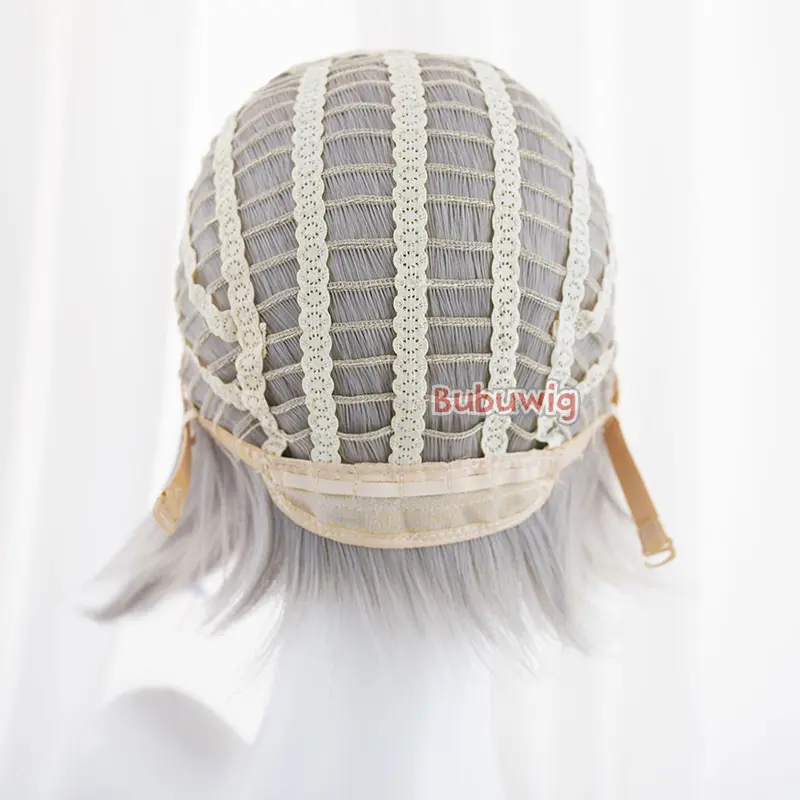 Bubuwig Synthetic Hair 100cm Long Straight Pure Color Cosplay Wigs Over 100 Colors Black White Red Blue Brown Wig Heat Resistant - Image 6