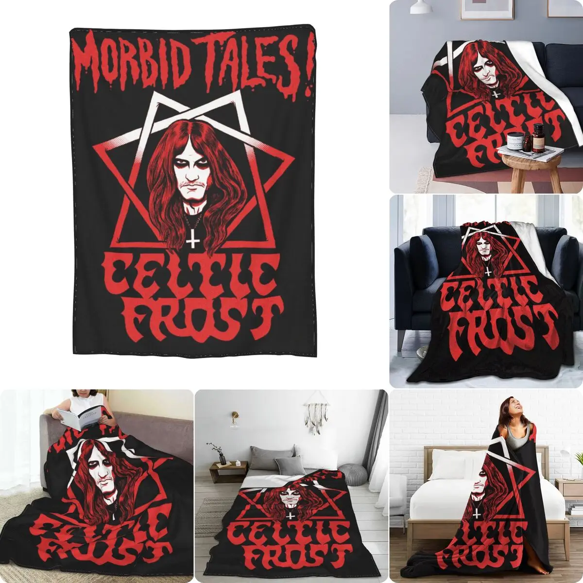 Celtic Frost Ultra-Soft Micro Fleece Blanket High Bedspread Coral Fleece Decorative Sofa