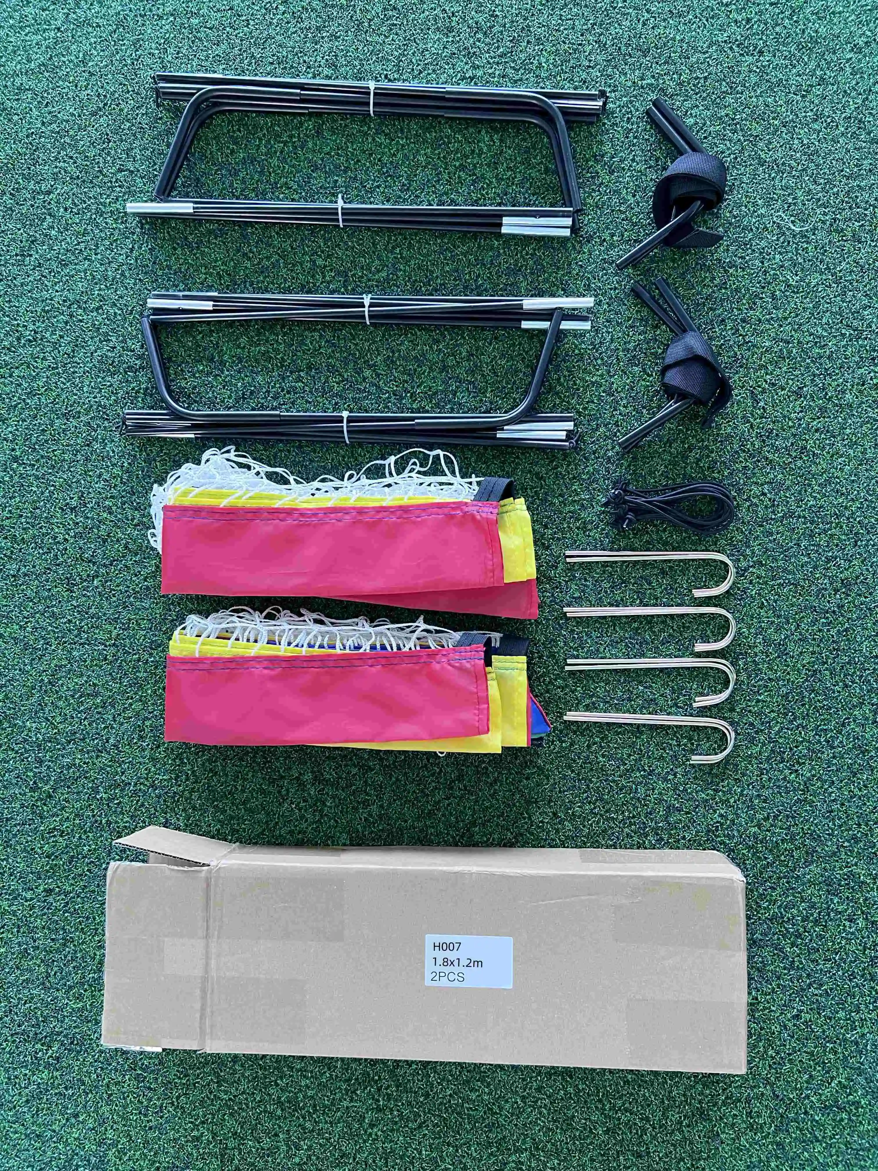도매 120 X 80cm 휴대용 팝업 어린이 축구 골대 접이식 훈련 장비