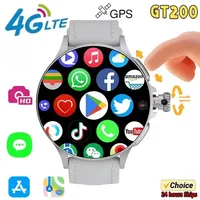 Android 10.0 smartwatch GT2001.95-inch Amoled screen telescopic rotating camera supports iOS, applications, GPS，NFC