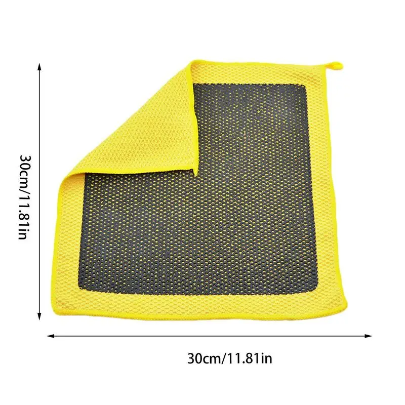 Clay Bar Towel Mesh Microfiber Clay Bar Towel Auto Care Restore Bright Color Synthetic Clay Rag For Wheel Hubs Window Edges