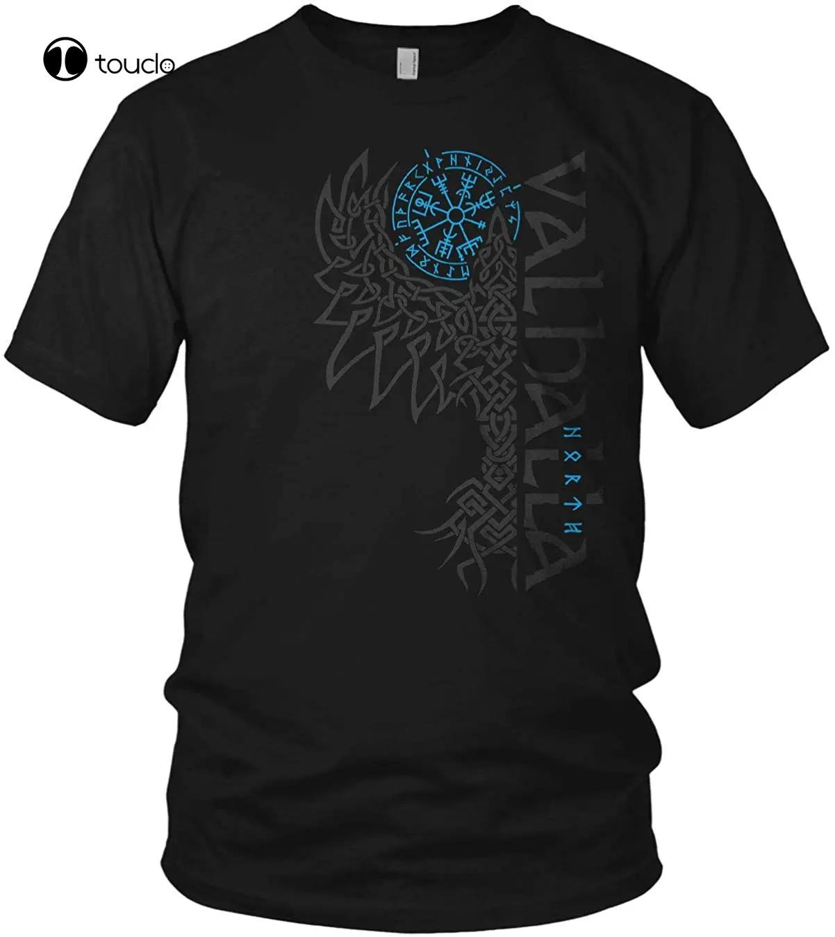 

Северный Ворон вальгалла, вегвизир, скандинавский компас, Мужская футболка, модная забавная Новая женская футболка, Рождественский подарок на Хэллоуин