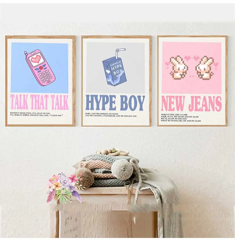 Kpop Music Album Twice Korean Girl Group Posters Canvas Printing Art Wall Murals Decor Game Room Decor Gifts
