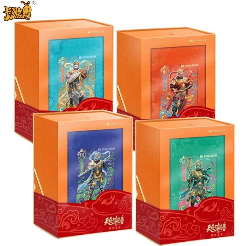 

Официальные коллекционные карты KAYOU Four Kings of Heaven and Tide в музее K9, коллекционные карты и кирпичи, игрушка в подарок