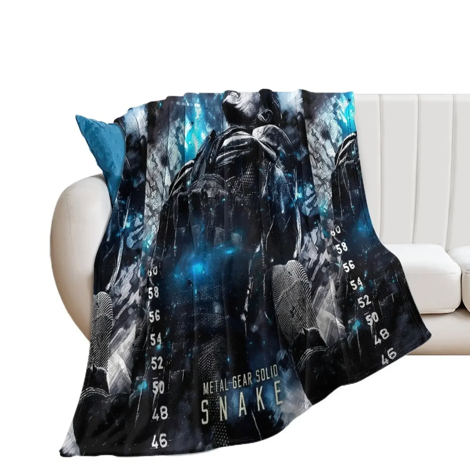 

Metal Gear Solid Snake Throw Blanket Loose Blankets For Baby Blankets