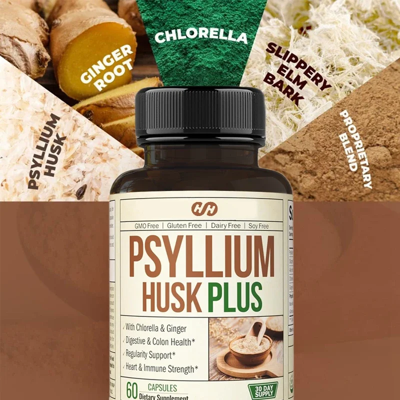 

60 капсул порошка для передней оболочки иностранного автомобиля. Используется для пищеварения, здоровья колон и кишечника, антиоксидантов и энергии.