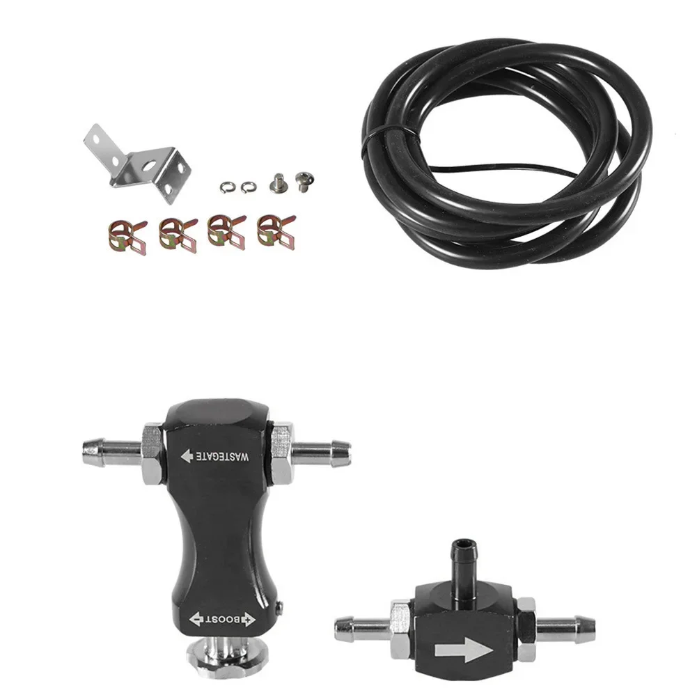 Turbo Boost Control Valve Kit For Turbocharged Engines Featuring Aluminum Construction And Installation Hardware