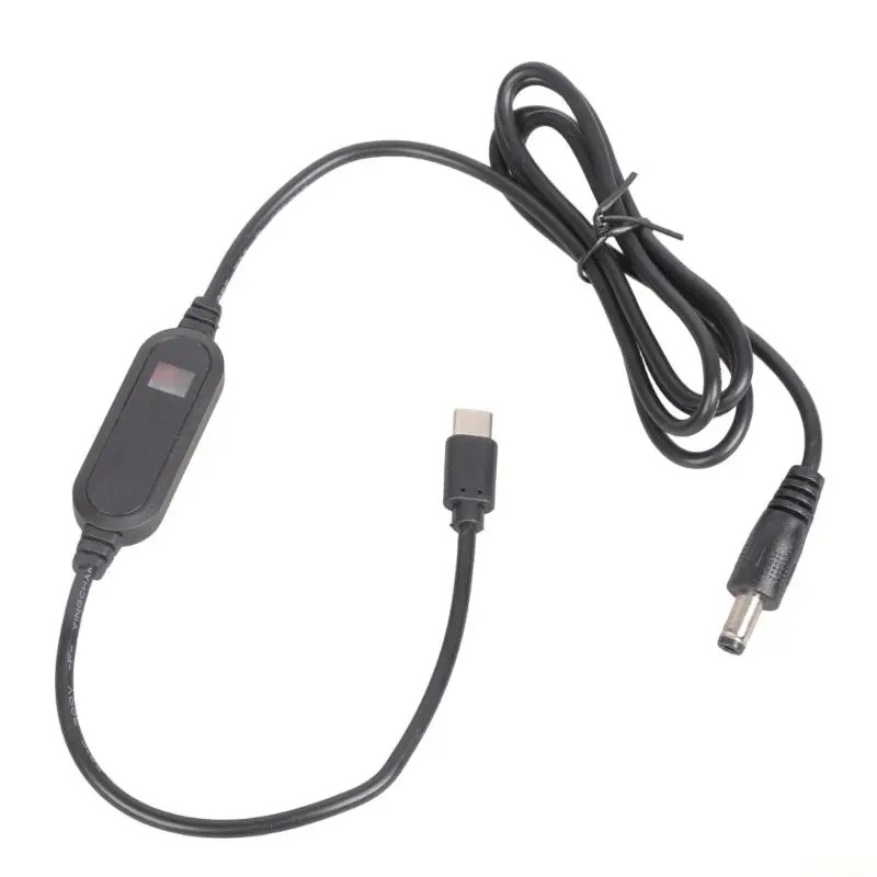 B03F USB to 12V Converters Wire for Digital Accessories Small Electronic Appliance