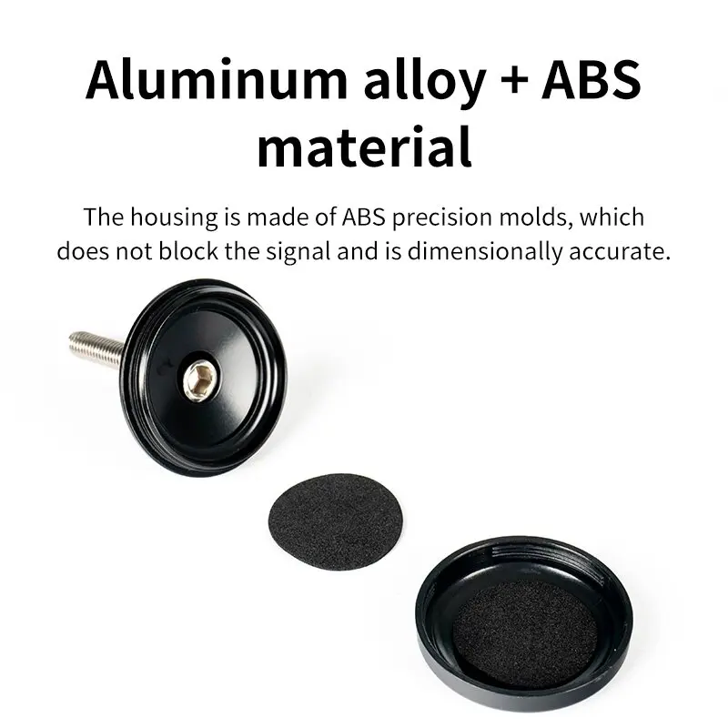 

Rrskit Bicycle Anti Theft Aluminum Alloy Bracket For Airtag Hidden Protective Cover Bowl Set Cover Bracket Anti Loss Device