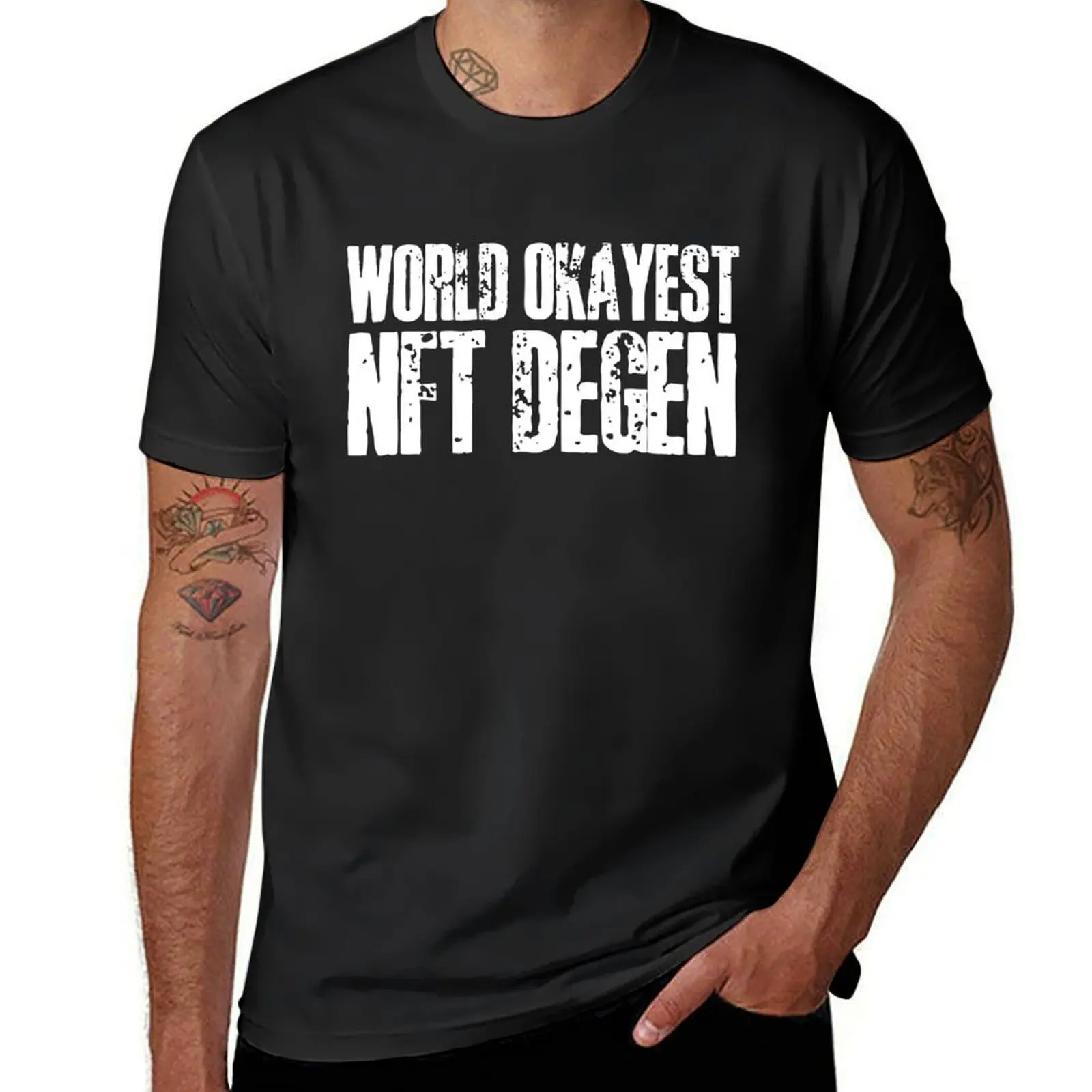 NFT Humor - Funny NFT Collector, NFT Degen Quote T-Shirt kawaii clothes funnys quick-drying t shirts for men