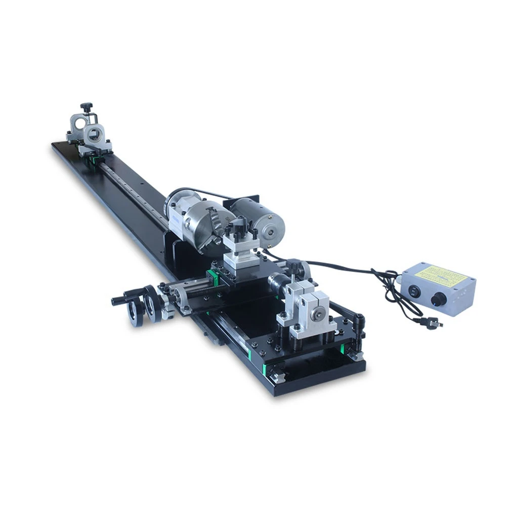 A Professional Mini Variable Speed Pool Cue Snooker & Billiard Cue Repairing Machine With Shift Rail for Workshop Model