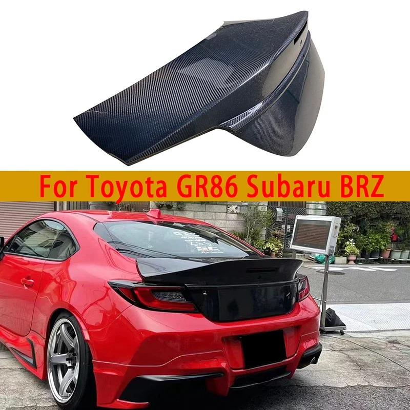 

For Toyota GR86 Subaru BRZ Carbon fiber trunk lid encloses the upper lid behind Car Accessories Body Kit