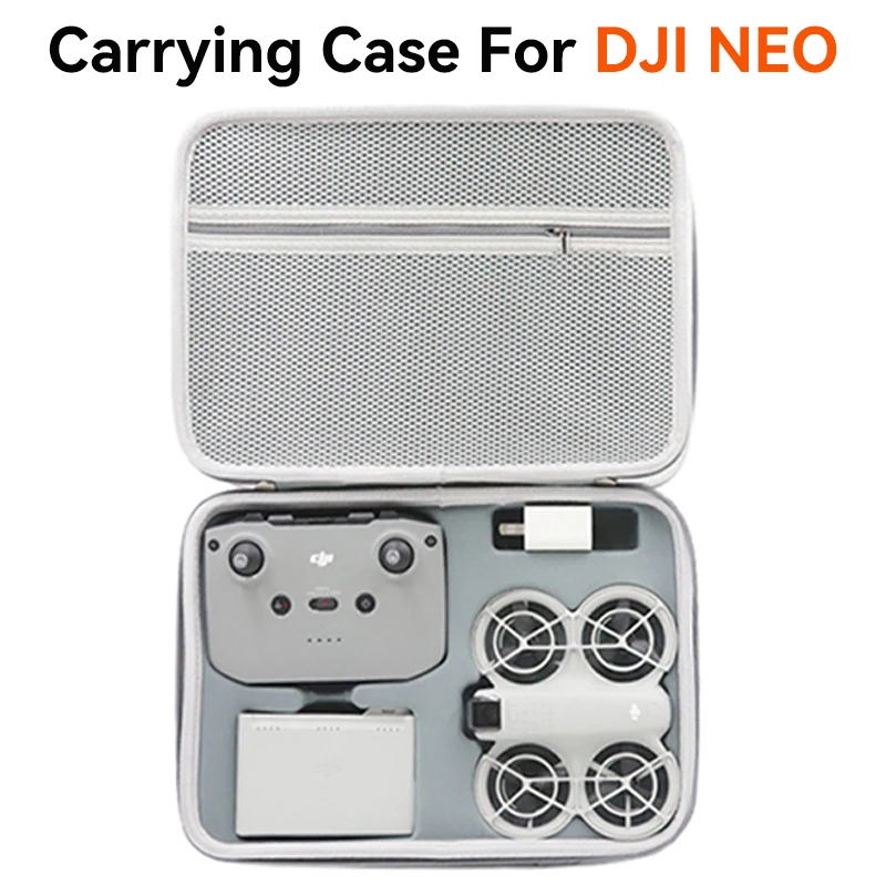 for DJI NEO Storage Bag PU Leather RC N2 Remote Controller Case Portable Carrying Box Case Handbag Controller Accessories