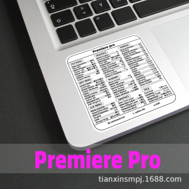 ملصقات اختصار لوحة المفاتيح لجهاز الكمبيوتر المحمول Word Excel Windows/MAC/OS #4