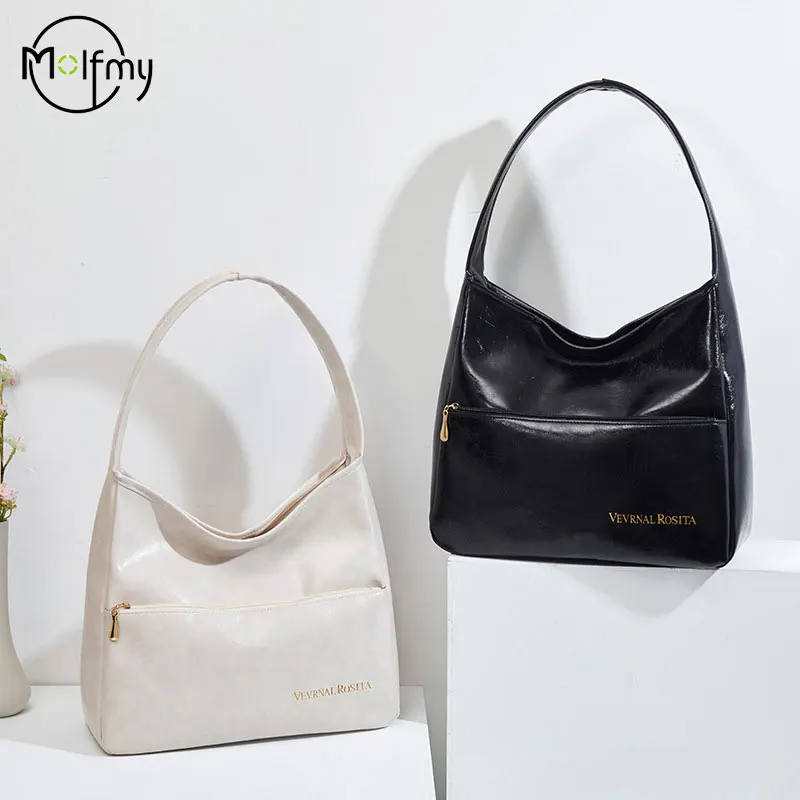 

Женские модные роскошные брендовые сумки, большая вместительная сумка, простая универсальная пригородная сумка на плечо, модная студенческая классная сумка