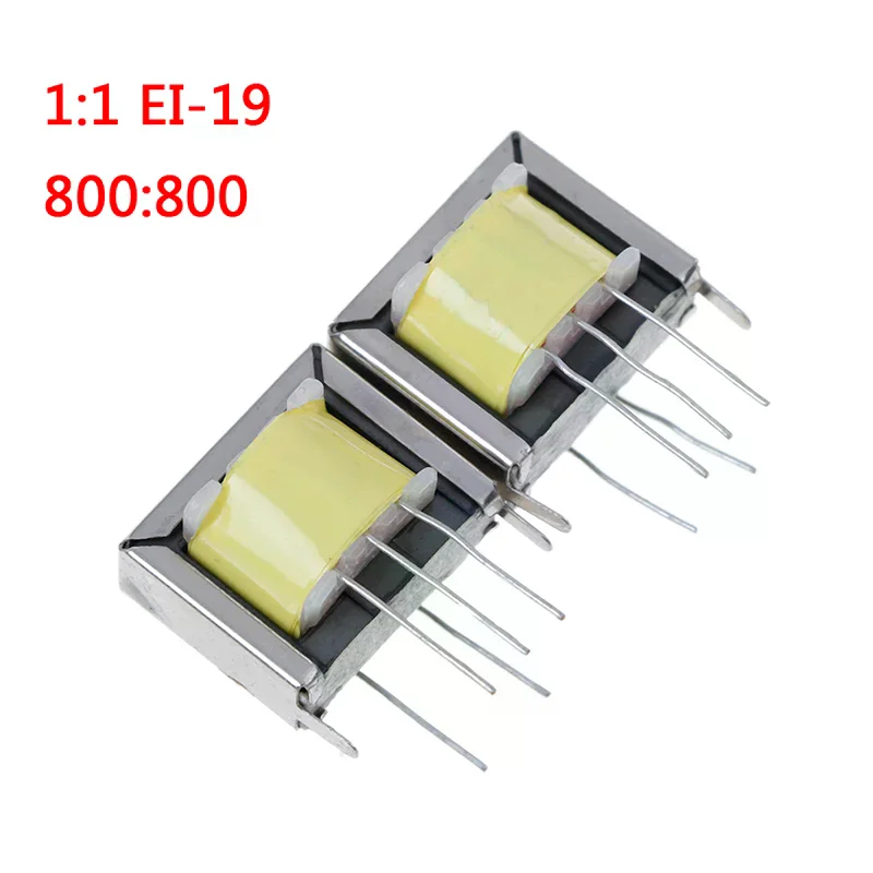 2Pcs audio output transformer 1:1 EI-19 EI19 800:800 high quality