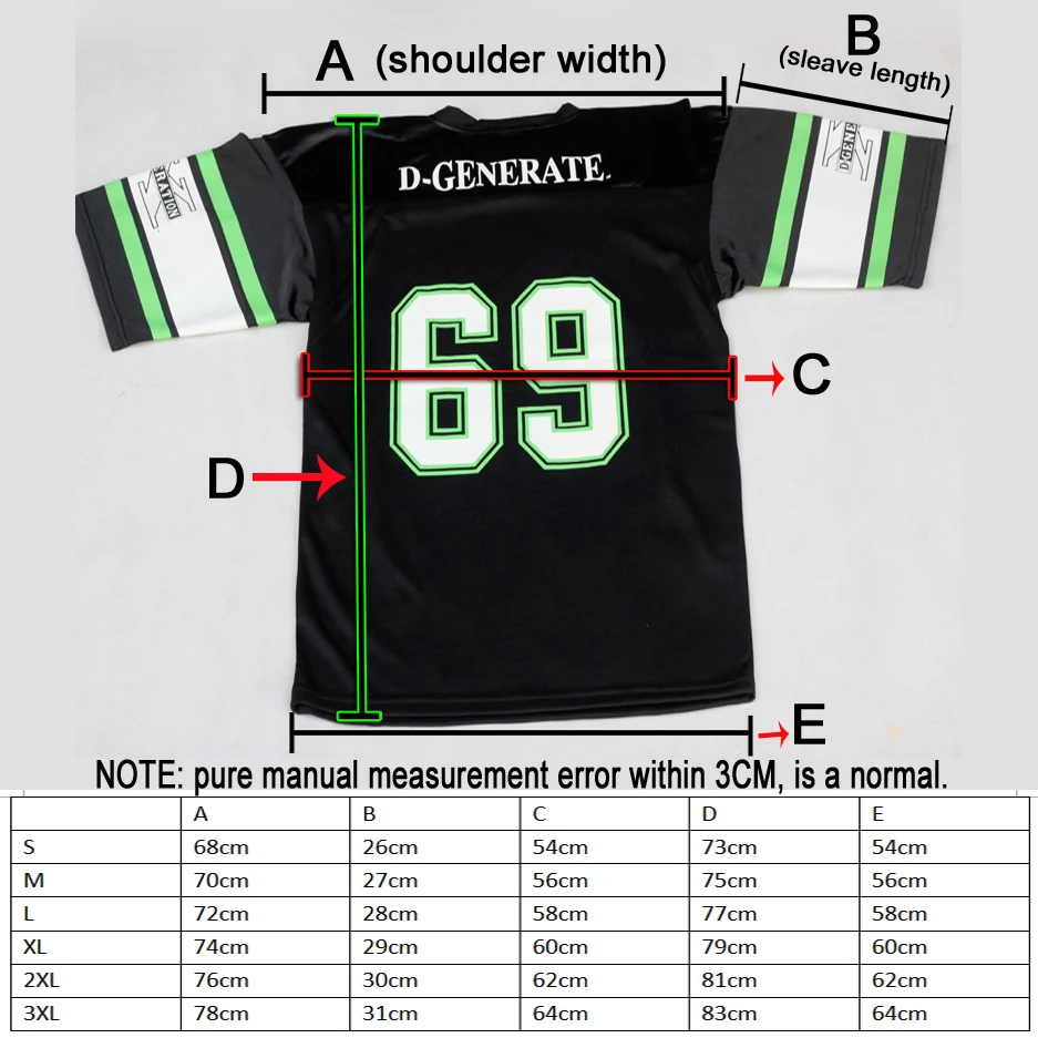 DGeneration X Jersey Shirt DX Football Shirt Breathable Motorcycle Riding Top Tshirt Mens Wrestling Fan Gear Sports Jersey