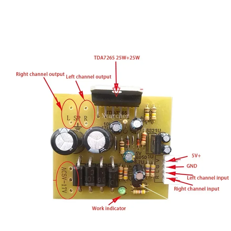 Nvarcher TEA5711 Radio Board High Sensitivity FM Stereo