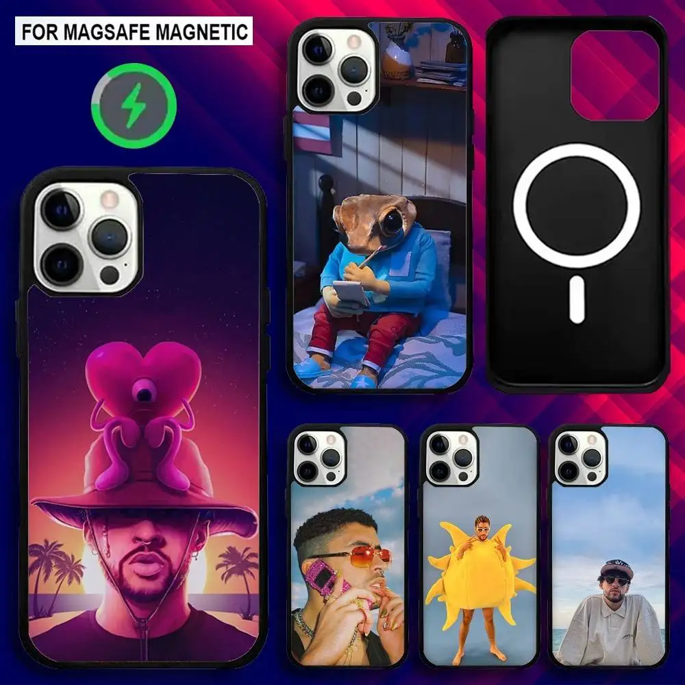 

B-Bad DTMF B-Bunnys Phone Case For iPhone 16e,16,15,14,13,12,11,Plus,Pro,Max,Mini Magsafe Magnetic Wireless Charging