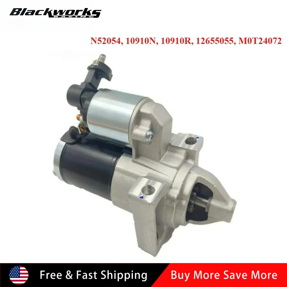 

Новый стартер двигателя для Chevy Silverado GMC 1500 V6 V8 4.3 5.3L 6.2L N52054, 10910N, 10910R, 12655055, M0T24072 2014-2016 гг.