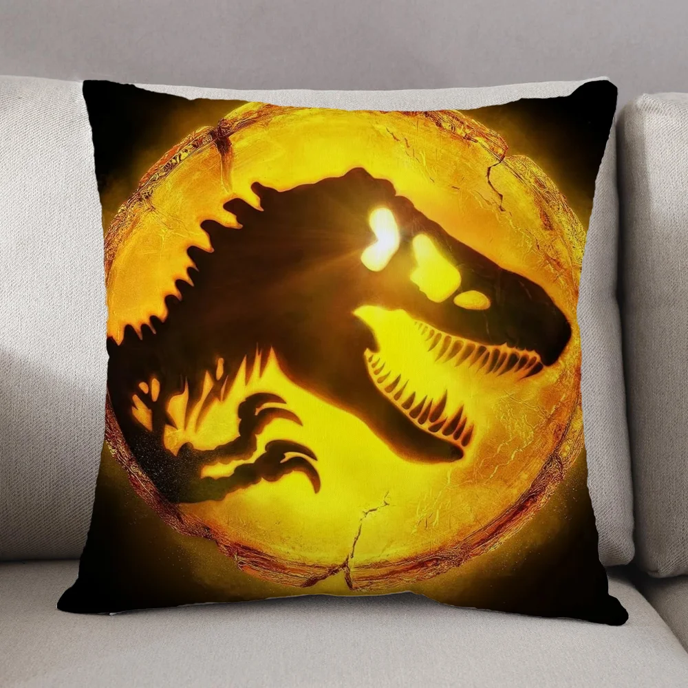 Pillow Covers Decorative Cushion Jurassic Park Decorative Pillows for Sofa Cushions Cover Home and Decoration Personalized Gift