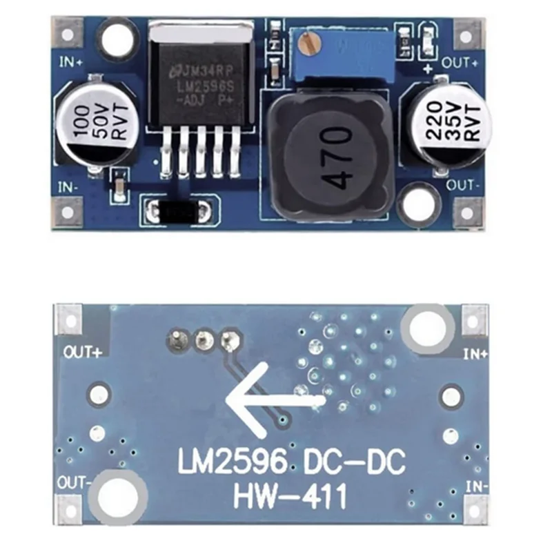 1-10pcs LM2596 DC to DC Buck Converter 3.0-40V to 1.5-35V Power Supply Step Down Module image 2
