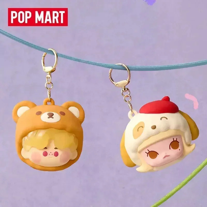 

POP MART POP BEAN Пижамная вечеринка Серия Сумка для наушников Слепая коробка Тайная коробка Игрушки Кукла Симпатичная аниме-фигурка Настольные украшения Подарок девушке