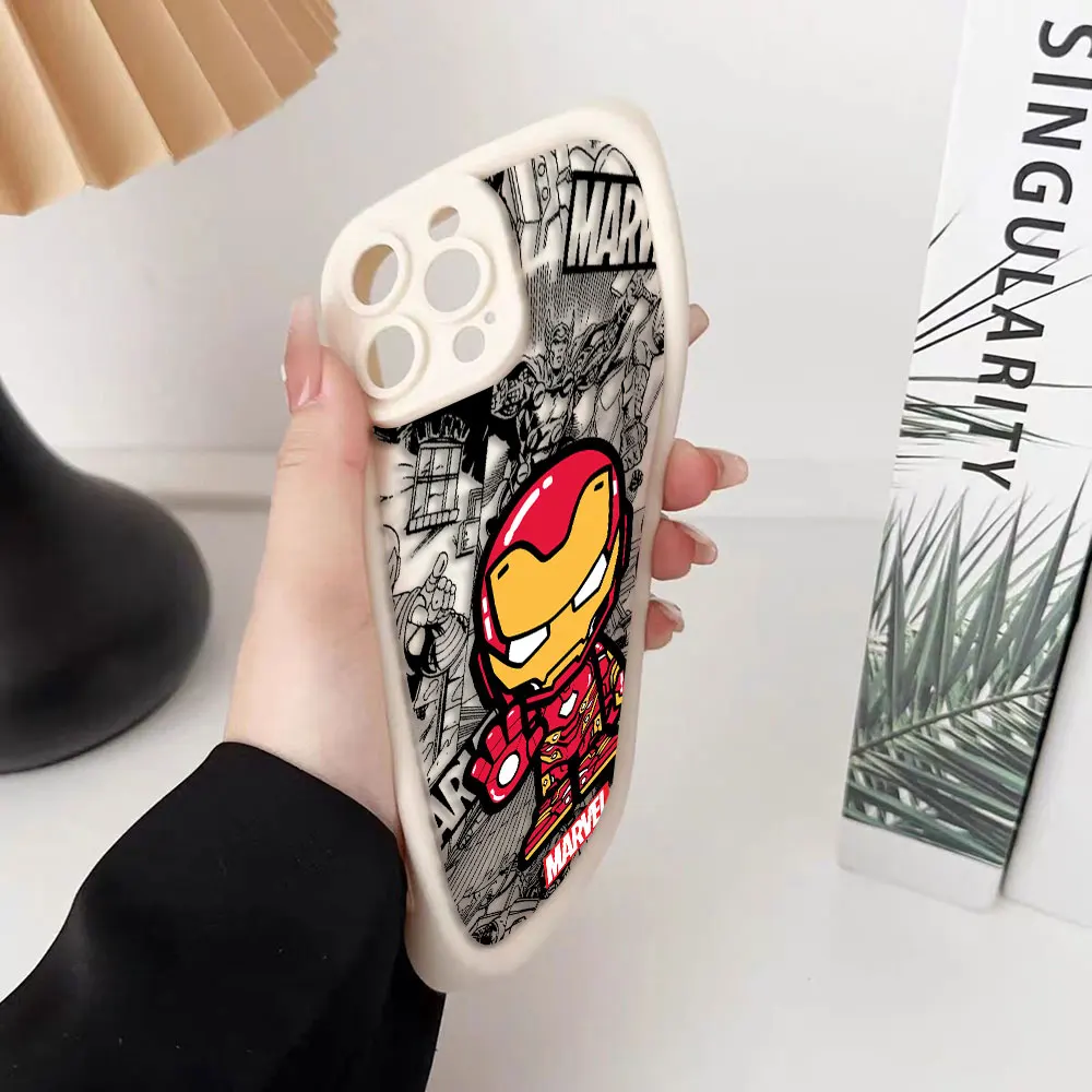 

Iron Spider Man Deadpool Phone Case For Redmi NOTE 8 9 9T A1 A2 A3 A5 9 9A 9C 9T 10 10C 12 12C 13 13C 14C K30 K40 K50 K60 Case