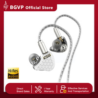 BGVP Scale Pro 1DD+1BA Hybrid In Ear Monitor Earphone 3.5mm Wired Bass Headset With Mic 6D Sound Effects Gaming Sport Earbuds