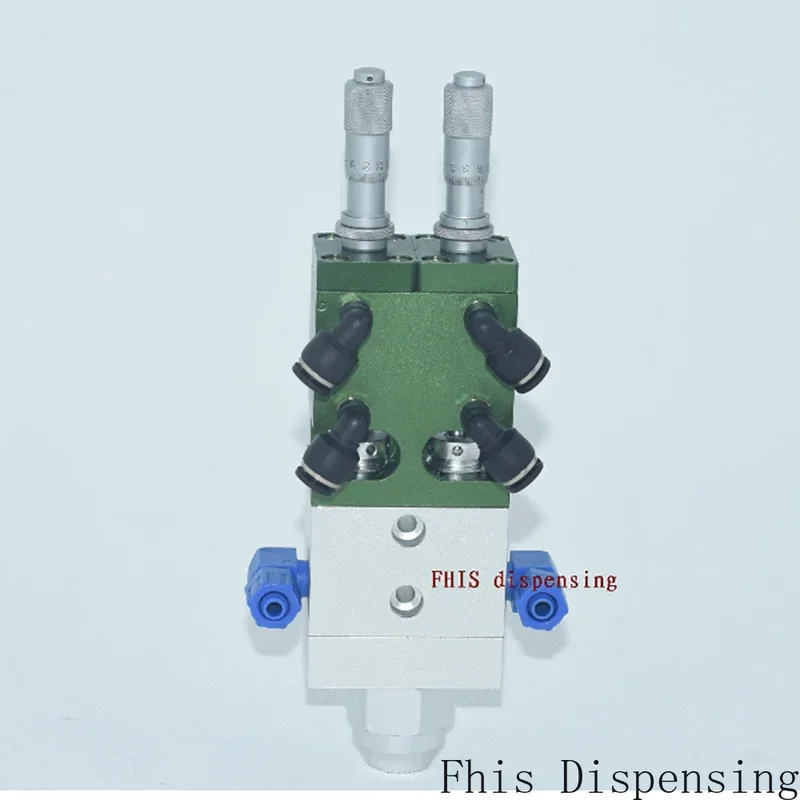 FHIS New AB Dispensing Valve Fuselage Piston with Micrometer Trim Out of the Amount of Two-Component Glue Filling Valve