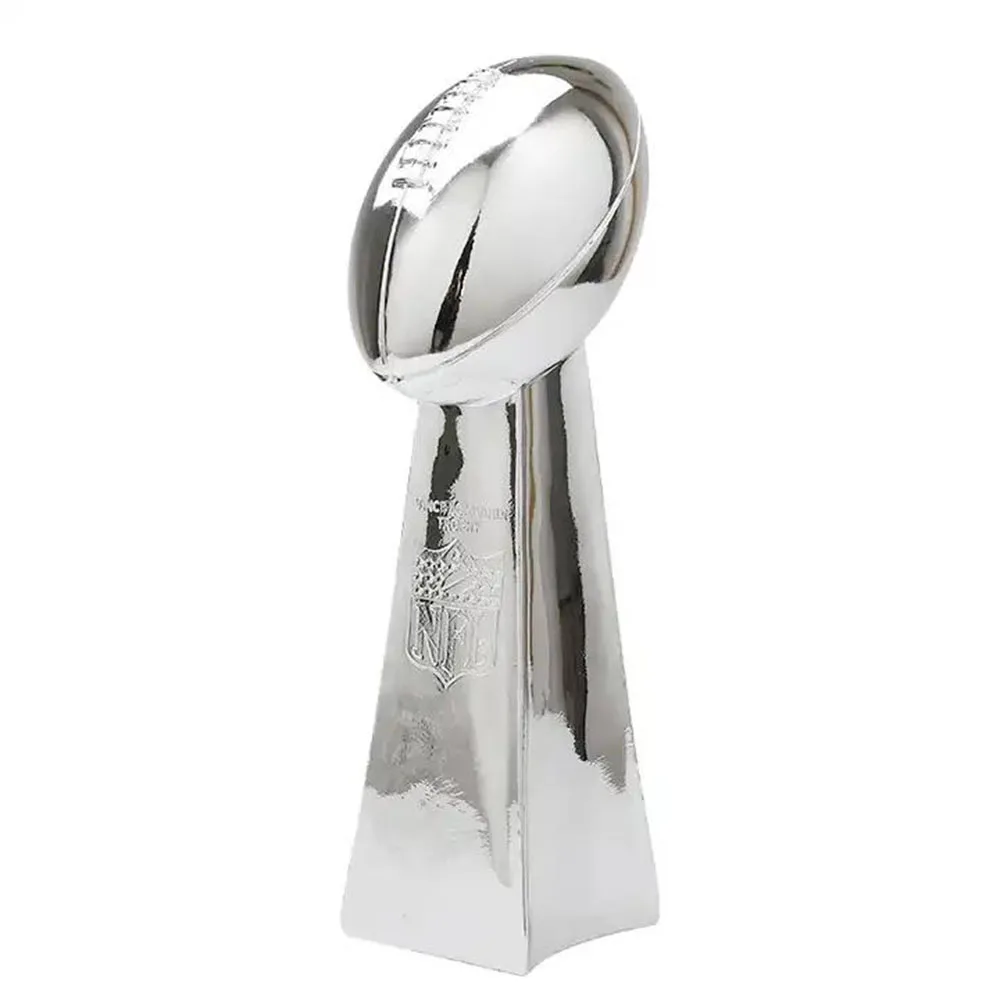 American Football Cup Fan Supplies Rugby Trophy Handicraft For Sports Super Cup Sports Competition Resin Trophy