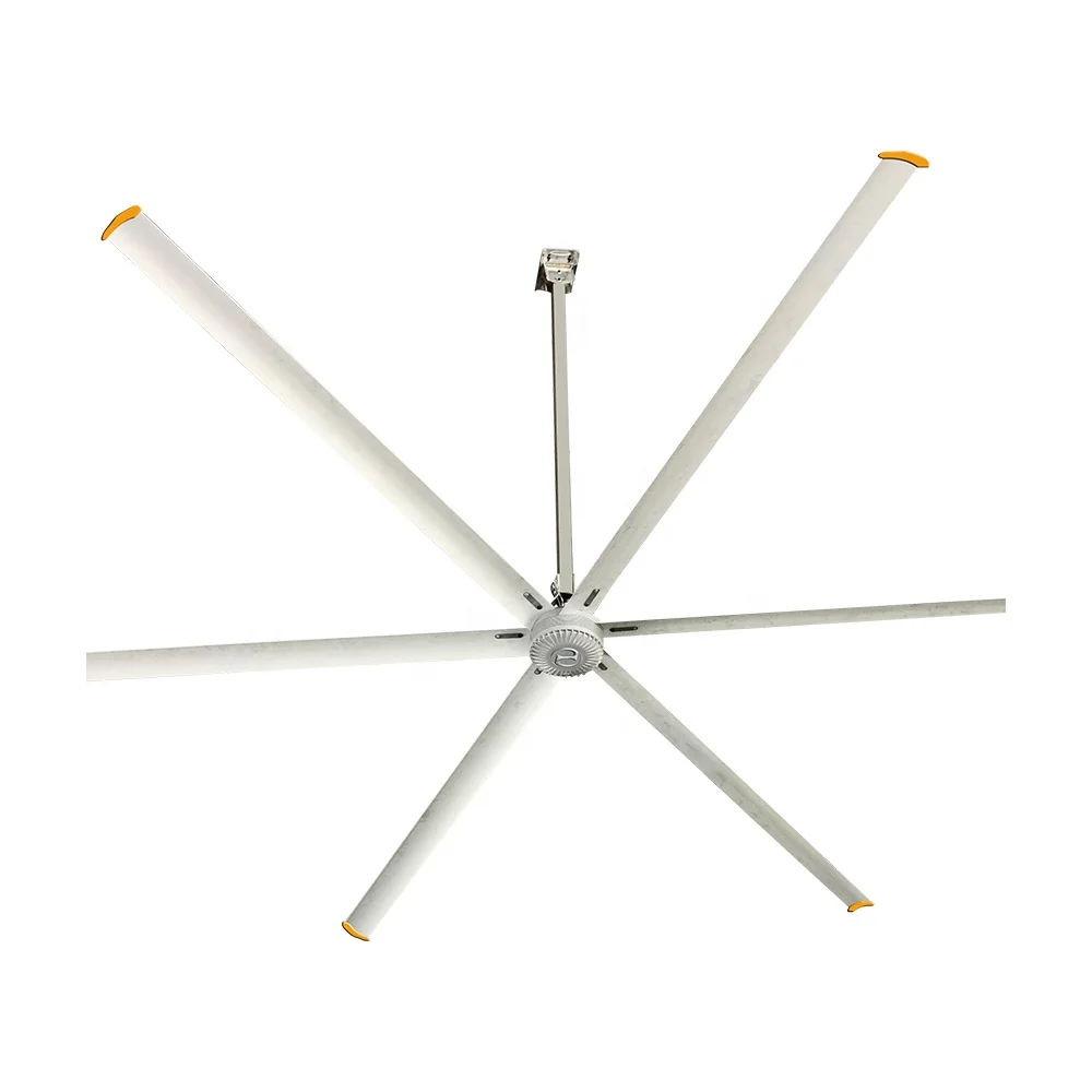 

For China Factory Direct 10ft-24ft HVLS Industrial Ceiling Fans Electric Large Warehouse Fans For Restaurant Industries Core Mot