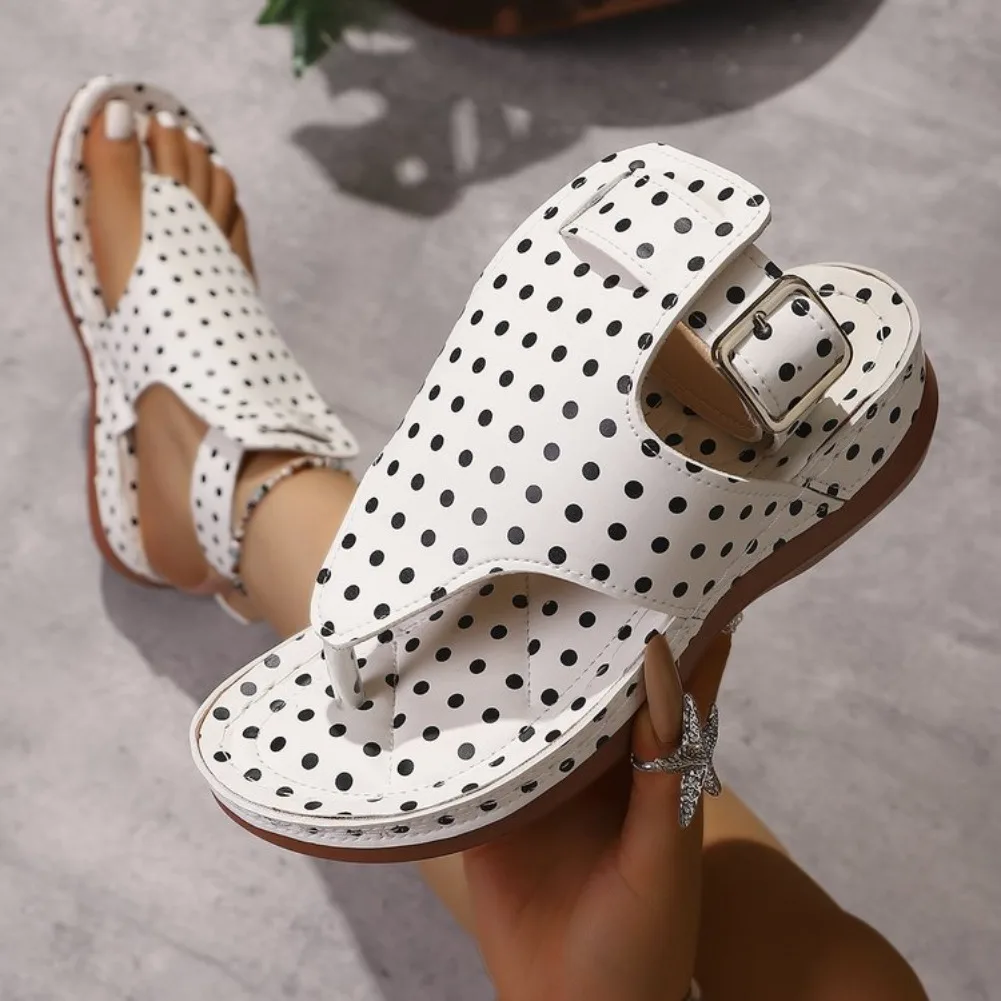 2026 Damen Keilsandalen Sommer Neue Modische Lässige Peeptoe-Sandalen mit Dicker Sohle Rutschfeste Komfortable Hochhackige Damenschuhe – Detail 25