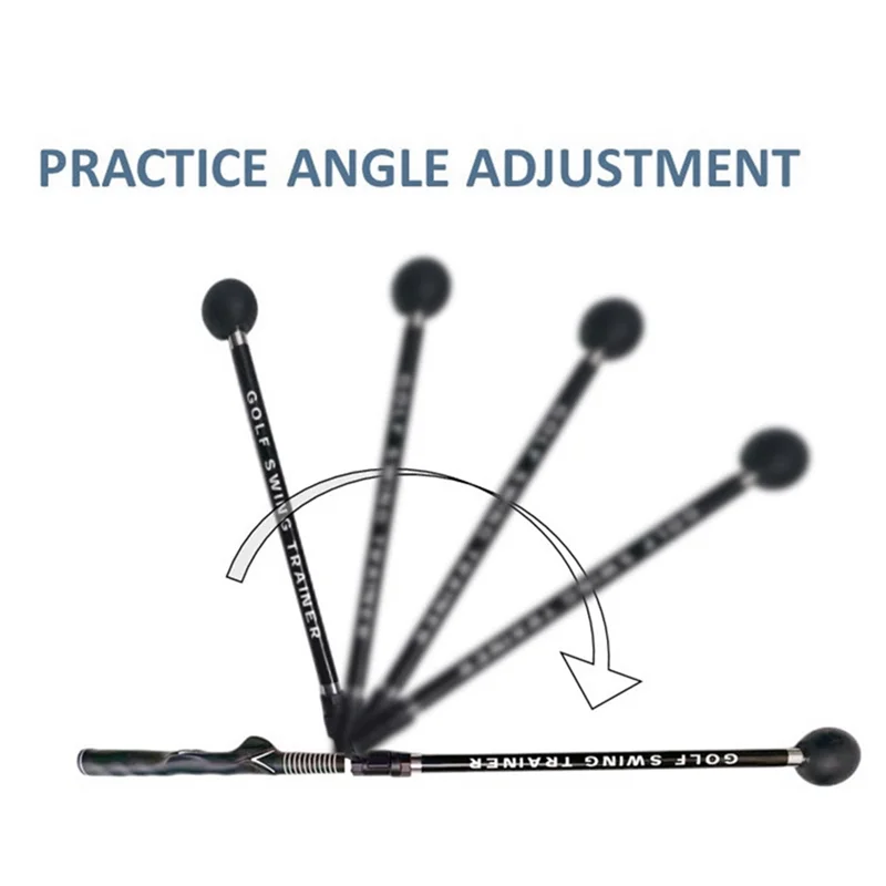 

Golf Swing Trainer Accessories Adjustable To Improve Hinge, Forearm Rotation, Shoulder Turn (Left Hand )