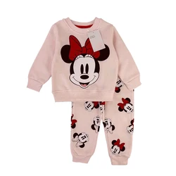 Set autunno ragazza Minnie Mouse Madre Bambini Regalo per le vacanze invernali Set di Halloween Abiti per ragazze adolescenti